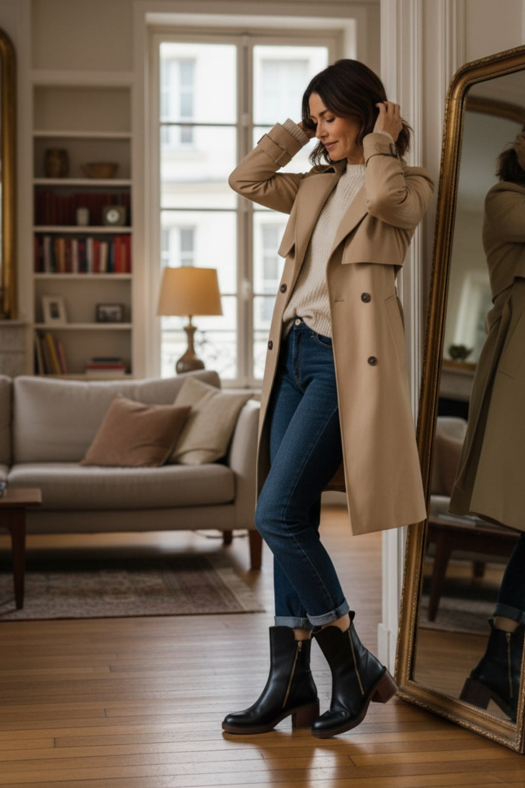 KYRA | ELEGANT & TIMELESS LEATHER ANKLE BOOTS
