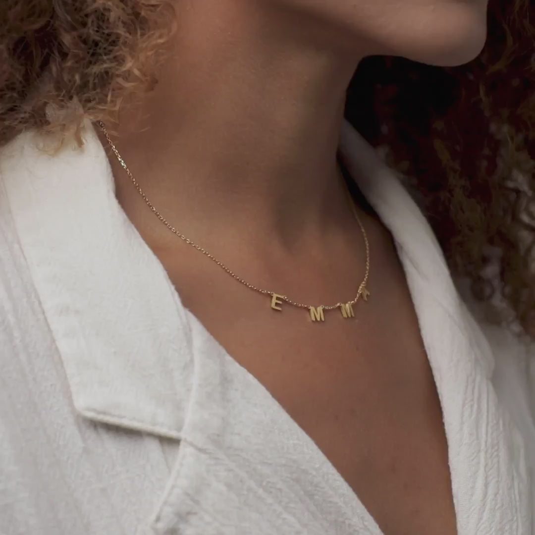 BELLE | INITIAL NECKLACE