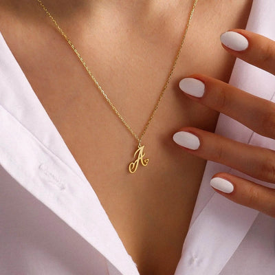 LILY | INITIAL NECKLACE