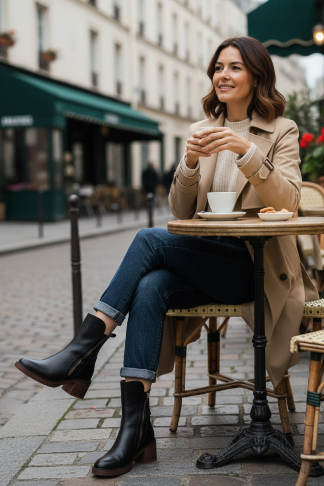 KYRA | ELEGANT & TIMELESS LEATHER ANKLE BOOTS