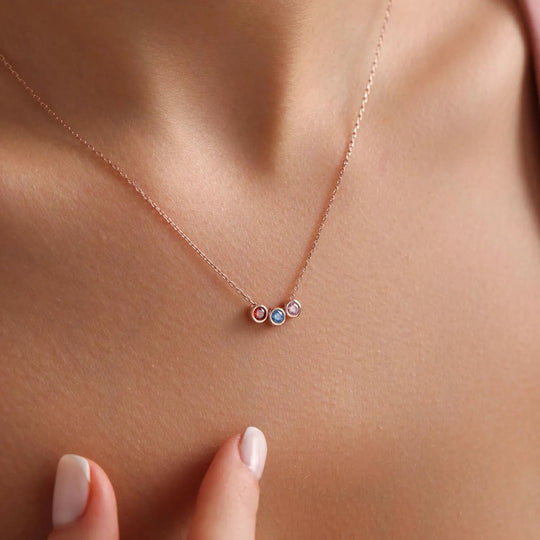 TALIA | BIRTHSTONE NECKLACE