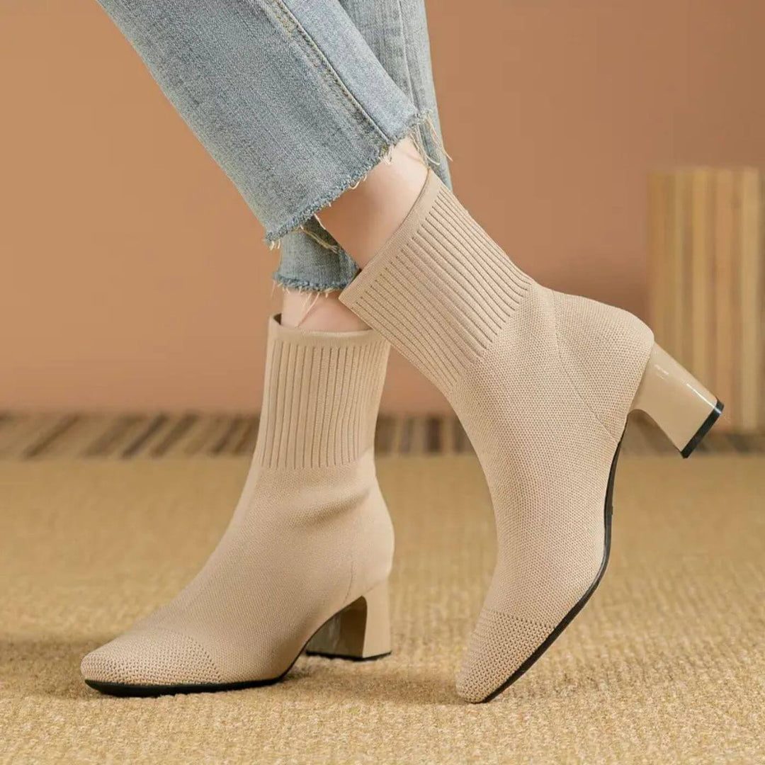 ROSIE | ELEGANT KNIT ANKLE BOOTS FOR EVERY OCCASION
