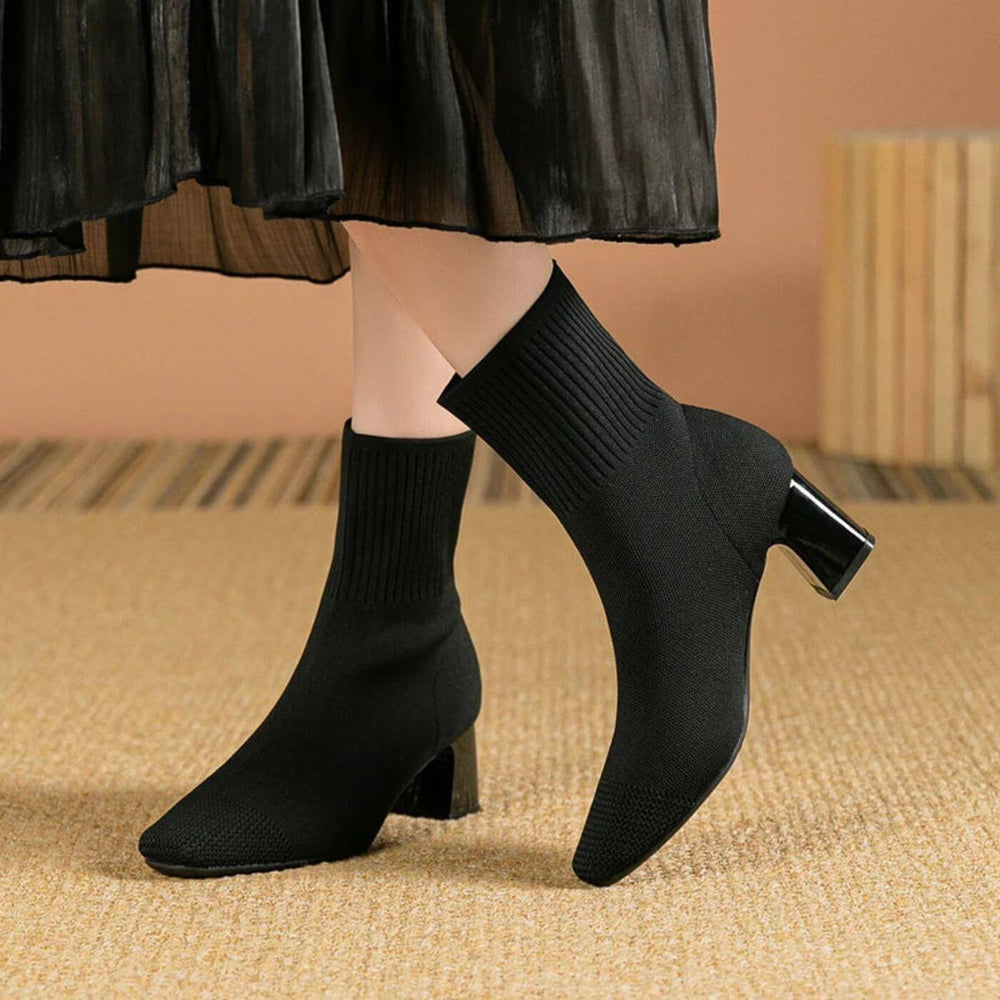 ROSIE | ELEGANT KNIT ANKLE BOOTS FOR EVERY OCCASION