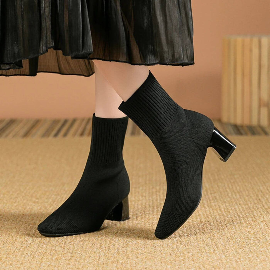ROSIE | ELEGANT KNIT ANKLE BOOTS FOR EVERY OCCASION