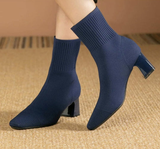 ROSIE | ELEGANT KNIT ANKLE BOOTS FOR EVERY OCCASION