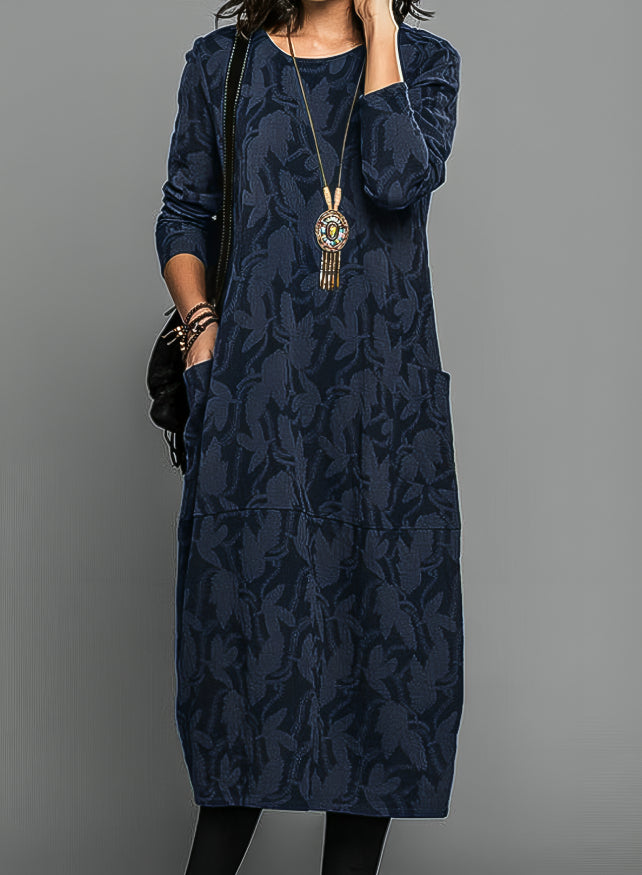 MADDY | WARM WINTER DRESS WITH ELEGANT CUT
