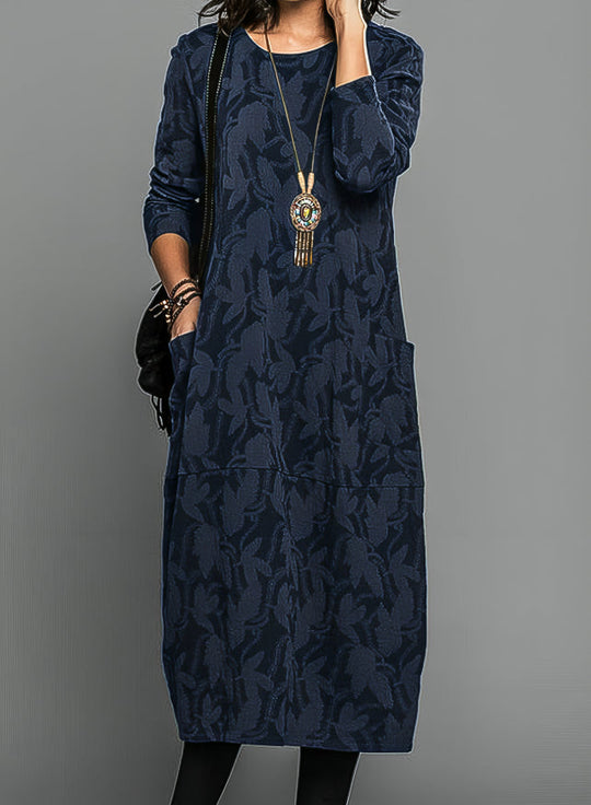 MADDY | WARM WINTER DRESS WITH ELEGANT CUT