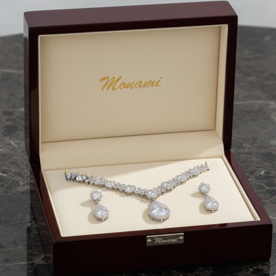 BELLA | PREMIUM JEWELLERY SET WITH ZIRCONIA STONES