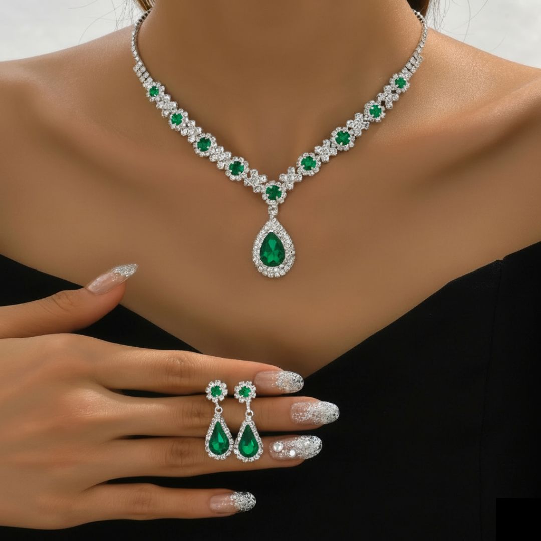 BELLA | PREMIUM JEWELLERY SET WITH ZIRCONIA STONES