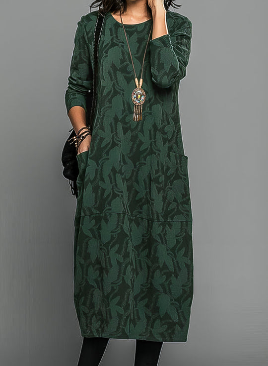 MADDY | WARM WINTER DRESS WITH ELEGANT CUT