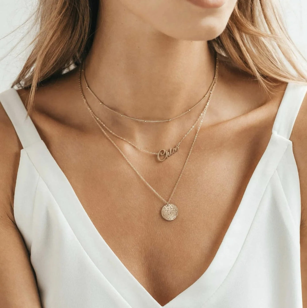 KAREN | NAME NECKLACE SET