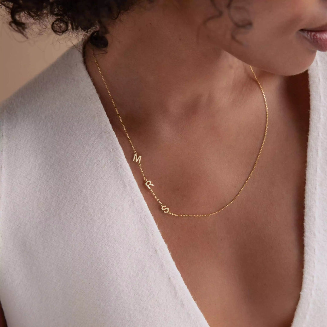 PRECIOUS | INITIAL NECKLACE