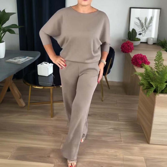 MALIA | ELEGANT 3-PIECE SET WITH CARDIGAN, TOP AND PANTS