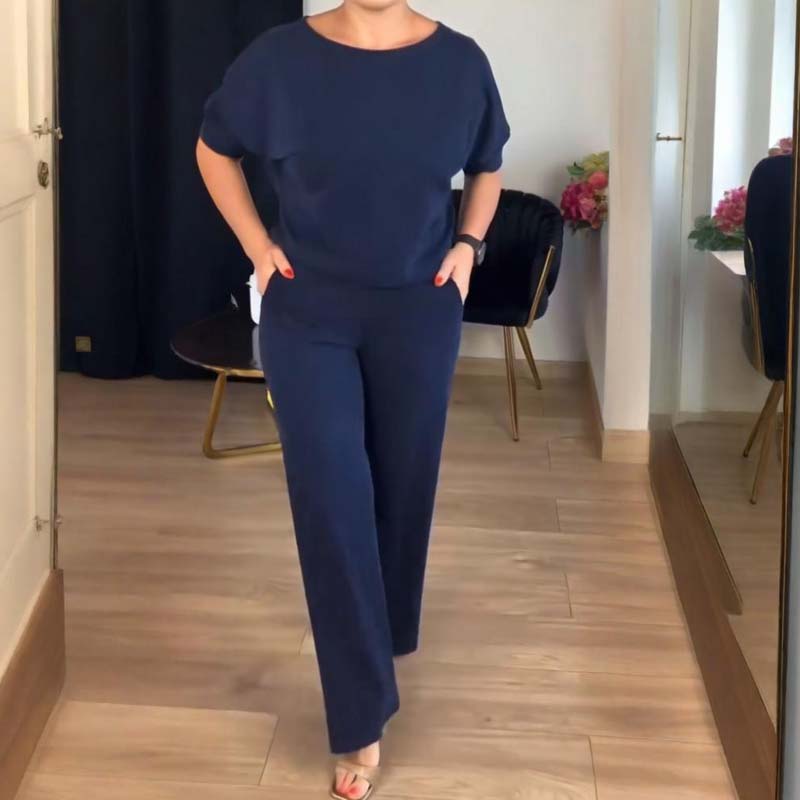 MALIA | ELEGANT 3-PIECE SET WITH CARDIGAN, TOP AND PANTS